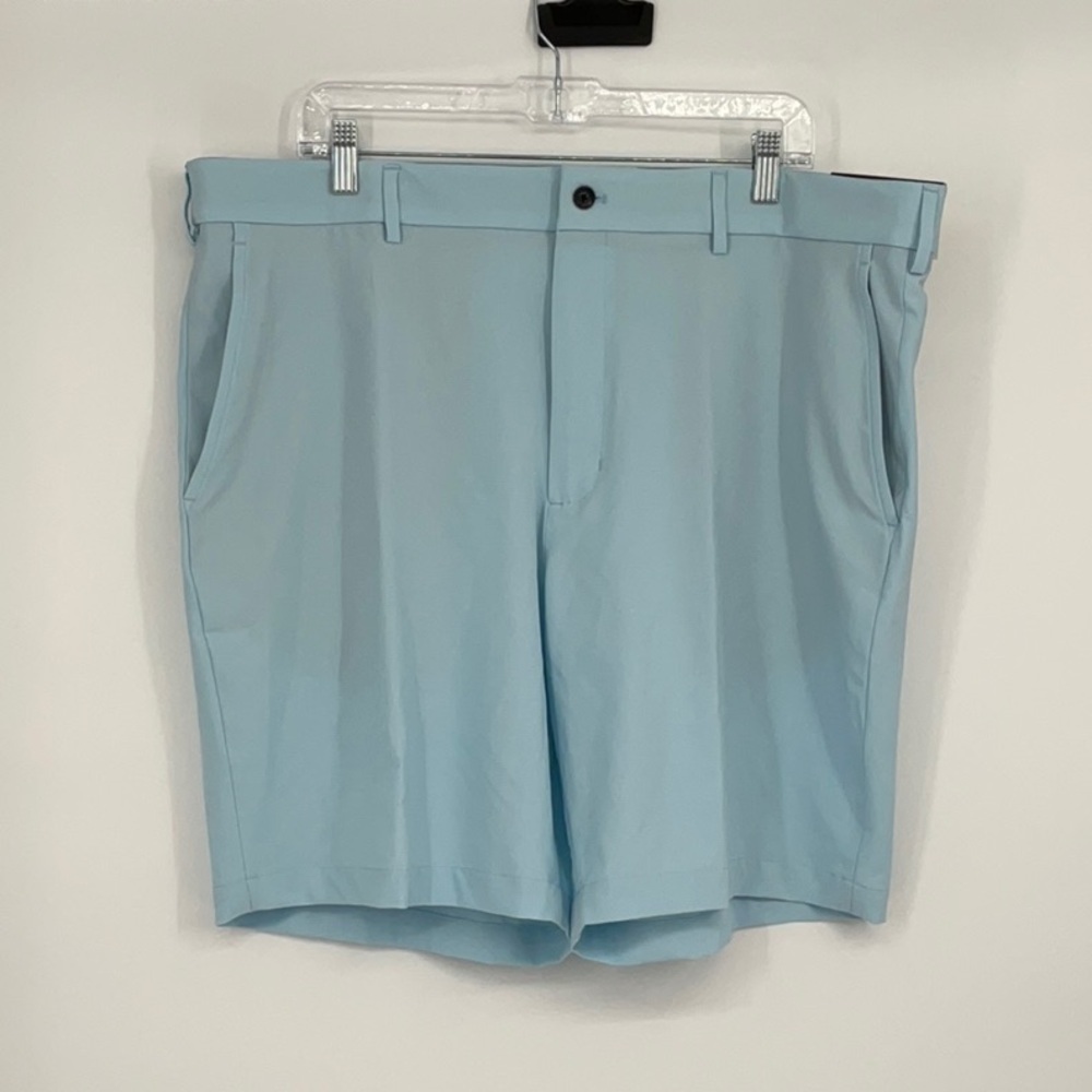 Walter Hagen Performance 11 Golf Shorts W40 9” Inseam Blue Wrinkle Resistant NWT